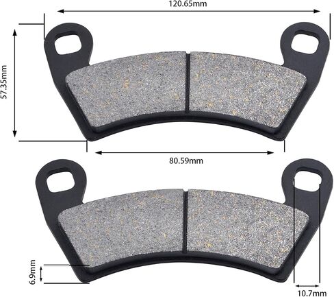 Front & Rear Brake pads replacement for Polaris RZR XP 1000 EPS 2014 2015 2016 2017 2018 2019 2020 2022 2021 2022 (2 sets front and rear brake pads) in Saudi Arabia