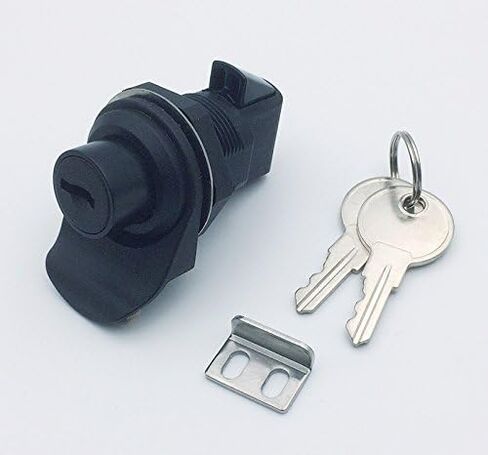Push Button Latch for Marine Boat Tool Box, Glovebox, Radio Box, Electronic Box,Replace Soutcho 93-304 Series, 0.00"-0.41" Door Panel (Non-Locking, 1 Pack) in Saudi Arabia