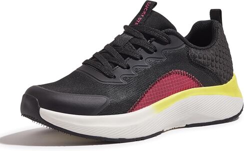 LUCKY STEP Women's Mesh Walking Shoes Lightweight Breathable Shoes Non Slip Tennis Comfortable Workout Gym Running Sneakers in Saudi Arabia