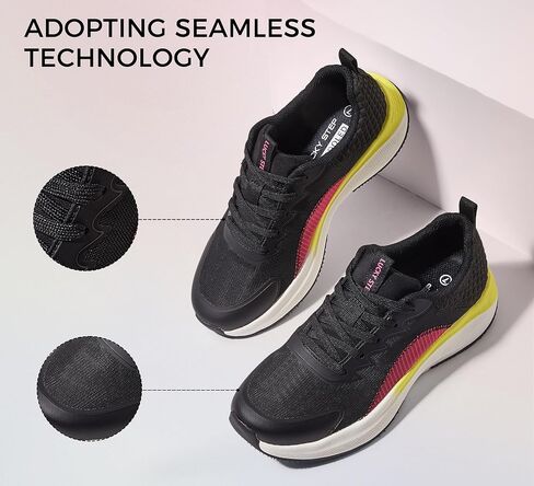LUCKY STEP Women's Mesh Walking Shoes Lightweight Breathable Shoes Non Slip Tennis Comfortable Workout Gym Running Sneakers in Saudi Arabia