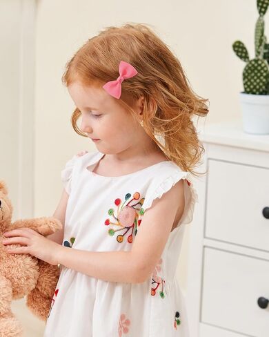 Jollybows Baby Bows Clips 2" Small Toddler Hair Bows 60pcs Mini Infant Barrettes for Babies Fine Hair Alligator Hair Clips in Gift in Saudi Arabia