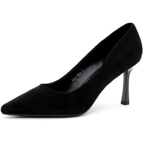 Herstyle Marneena Womens High Heel Pumps - 3 Inch Pointed Toe Stiletto Heels, Comfortable & Elegant Close Toe Dressy Pumps for Work & Wedding (Professional Office) in Kuwait
