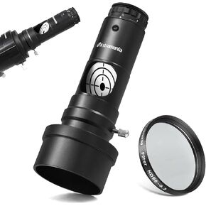 Astromania 2" Moon Telescope Eyepiece Filter ND96-0.3 - Bundle with - 1.25" Next Generation Laser Collimator 2" Adaptor