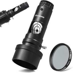 Astromania 2" Moon Telescope Eyepiece Filter ND96-0.6 - Bundle with - 1.25" Next Generation Laser Collimator 2" Adaptor