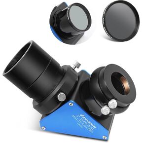 Astromania 2" Moon Telescope Eyepiece Filter ND96-0.9 - Bundle with - 2" 90-Degree Diagonal 99%