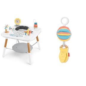 Skip Hop Discoverosity Montessori-Inspired 3-Stage Activity Center & Play Table 3-in-1 Baby Activity & Teether Stroller Toy
