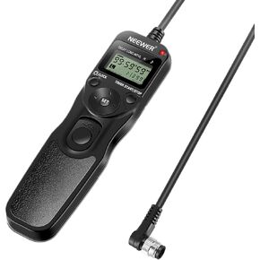 Neewer Photography Digital Interval Meter Timer Remote Control Compatible with Nikon D200 D300 D300S, D700, D810 D800 D800E F5 F6 F100 F90 F90x Kodak DCS-14n Fujifilm Finepix S3pro S5pro