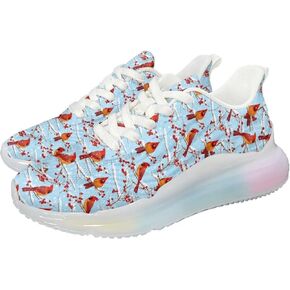 Women's Air Cushion Running Shoes Breathable Sports Tennis Sneakers Comfort Anti-Skid Casual Walking Shoes US 6-11