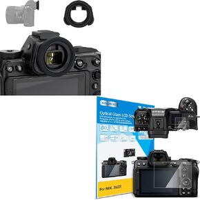 DK-29 Eyecup + Z6III Z50II Screen Protector: Round Z5II Z6III Z6II Z7II Z7 Z6 Z5 with Screen Protector for Nikon Z6 III Z6III Z50 II Z50II Camera