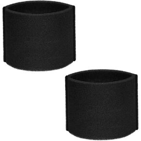 2PCS 90585 Filter Foam Sleeve Replacement Part Compatible with 5 to 16 Gallon Adaptable Wet and Dry Vacuums