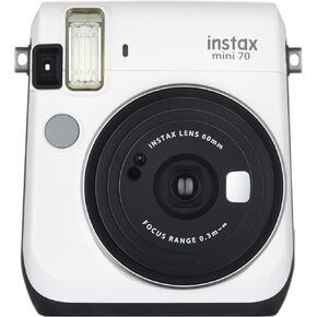 Fujifilm Instax Mini 70 - كاميرا فيلم فورية (ذهبية) (متجددة)