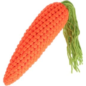 Knitted Vegetable Carrot Realistic Crochet Photo Props for Photography for Newborn Photoshoots and Creative Posing Ideas Ideal for Playtime