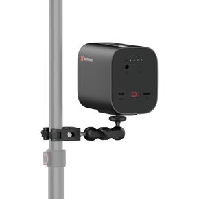 VM46 4K Streaming Camera & Camera Clamp Mount Bundle, Streamcam with 60X Hybrid Zoom/8 Noise Canceling Mics/App Control/6H Battery, Camera Clamp Mount with 1/4"-20 & 3/8"-16 Thread