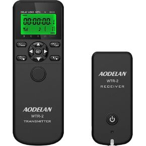 AODELAN Timer Remote Controller for Nikon Z6,Z7,D850,D810,D750,D700,D3,D4,D5,D3100,D5000,D7200,D600, D610,D3300,Coolpix P1000,Shutter Release Replace Nikon MC-36A &MC-DC2