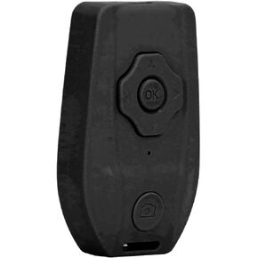 Bluetooth Remote Page Turner, USB Rechargeable Camera Shutter Remote Photo Video Clicker for Phone Camera or Video Recording (Black)