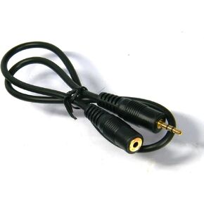 NSI 1.5' (18") Remote Extension Cable for LANC, DVX and Control-L Cameras and Camcorders from Canon, Sony, JVC, Panasonic