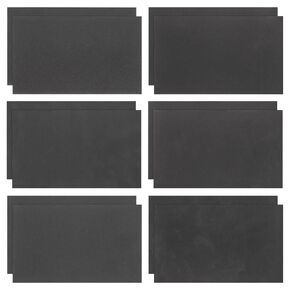 HARFINGTON 12pcs Sandpaper 400 600 800 1000 1200 1500 Grit 4.5 x 2.5 Inch Silicon Carbide Abrasive Wet Dry Sanding Sheets for Wood Finishing, Metal Sanding, Automotive Polishing
