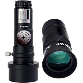 SVBONY Red Laser Collimator, Bundle with 40mm Plossl Telescope Lens
