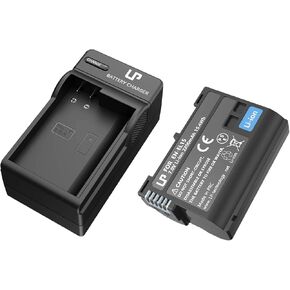 EN-EL15 EN EL15a Battery Charger Pack, LP Charger Compatible with Nikon D7500, D7200, D7100, D7000, D850, D750, D500, D810a, D810, D800e, D800, D610, D600 & More