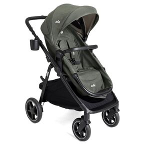 Ginger lx 4-in-1 One-Hand Pramette Stroller - Easy Convertible Pramette and Stroller with a One-Hand Pramette Conversion, for Newborns to Toddlers (Evergreen)