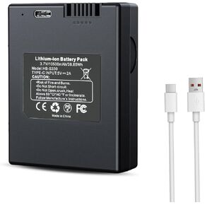 Security Rechargeable Lithium Battery for eufy S330 S230 S220 E330 S231 Video Smart Lock 3-in-1 and Smart Drop Replacement Batteries, Compatible with eufy Battery (3.7V/38.85Wh/10500mAh)