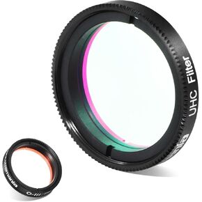 Astromania 1.25" O-III Filter - Bundle with - 1.25" UHC Filter