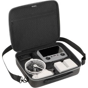 Flip Carrying Case ، حقيبة كتف تخزين محمولة لـ DJI Flip Fly More Combo ، تناسب وحدة التحكم RC 2/RC-N3 ، 5 بطاريات ، شاحن ، شاحن ، شاحن