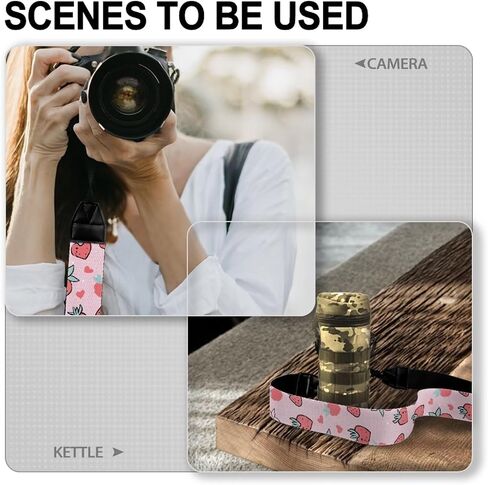 حزام الكاميرا قابلة للتعديل حزام الكتف الرقبة مع أبازيم إطلاق سريع ل DSLR SLR in Kuwait