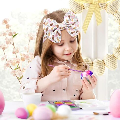 إكسسوارات عقال عيد الفصح أذني أرنب أقواس الشعر للفتيات عقال 6-12 شهر in Kuwait