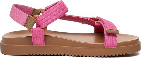 Rihero Women's Flat Sandals Comfortable Open Toe Adjustable Strap Walking Footbed Sandals in Saudi Arabia