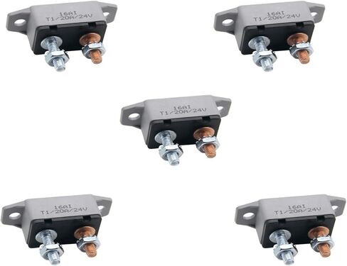 ZOOKOTO 12-24V 50 Amp ATV Automatic Reset Circuit Breaker Fuse holder 50A in Kuwait