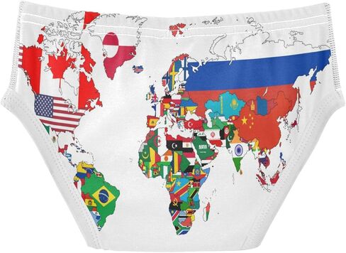 Boys' Briefs Cotton Underwear Rainbow Flag for Toddler in Kuwait