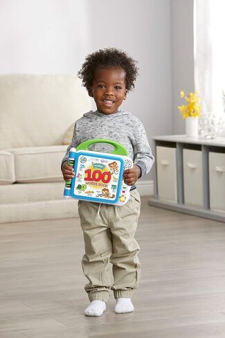 LeapFrog 601503 Learning Friends 100 Words Baby Book Educational and Interactive Bilingual Playbook Toy Toddler and Pre School Boys & Girls 1, 2, 3, 4+ Year Olds, Multi-Colour, One Size in Kuwait