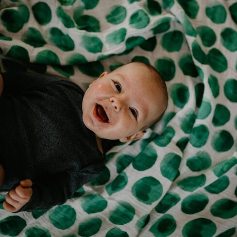Parker Baby Co. بطانيات Swaddle - حزمة من 3 من 100 ٪ من قطن الشاش من القطن للبنين والبنات - جنسين/جنس المحايدة - مجموعة الكلاسيكية in Kuwait