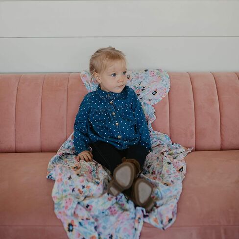 Parker Baby Co. Swaddle Blankets - Pack of 3 of 100% Cotton Muslin Swaddle Blankets for Baby Boys and Girls - Unisex/Gender Neutral - Classics Set in Kuwait