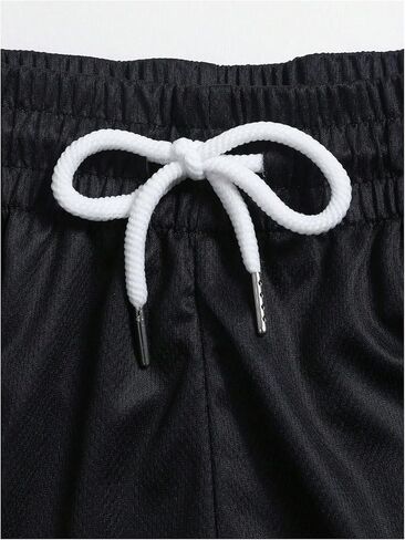 Men's 2 in 1 Basketball Shorts Tropical Graphic Drawstring Waist Workout Athletic Gym Shorts with Liner in Kuwait