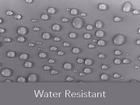 غطاء تلفزيون نصف خارجي من Covermate - مقاسات مختلفة، مادة خفيفة الوزن، مقاوم للطقس والغبار، رباط سحب، أغطية تلفزيون خارجية، حجم شاشة 55-59 بوصة، أسود in Kuwait