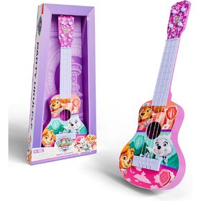 Lollipop Paw Patrol Party Ukulele - Musical Toy Gift for Toddlers4 String Mini Guitar Musical Instrument, Educational Learning Toy, Can Play with Strap or Picks - Great for Beginner