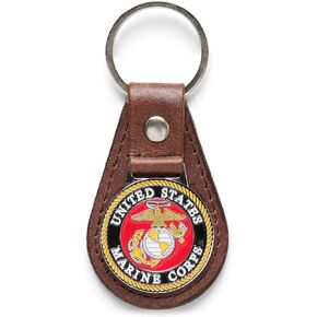OODA U.S. Marine Corps USMC Leather Keychain (Black) in Saudi Arabia