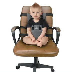 Zomee Portable Travel Highchair Harness – Universal Fit for Dining Chairs – Compact, Foldable, and Easy-to-Clean Baby Feeding Seat – Ideal for Home, Dining Out, and Travel