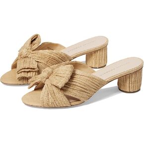 Loeffler Randall Women's Emilia Sandal, Natural, 6.5 Narrow