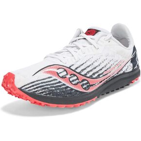 Saucony Women's Kilkenny XC 9 Spike Sneaker, White/Black, 9
