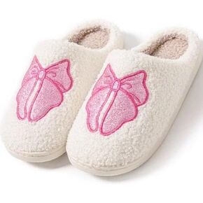 نعال رغوة الذاكرة للسيدات مع القوس الفوار الأنيق ، وأحذية منزل لطيف وعصري in Kuwait