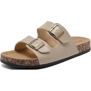 الصندل القدمي من Corken Women Men ، Arch Summer Summer Beach Slide Slide على النعال مع الإبزيم القابل للتعديل في الهواء الطلق داخلي in Kuwait