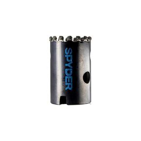 Spyder 1-1/4-Inch Diamond Edge Hole Saw Bit, for Glass, Tile, Marble, Granite, Cement Board, Masonry and More (600857)
