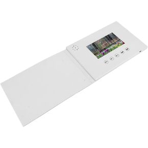 LCD Screen Video Greeting Card, LCD Screen Video Brochure, High Code Rate Video Brochure Micro USB Exquisite for Wedding Decorations (4.3inch)