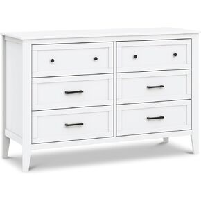 DaVinci Shea 6-Drawer Dresser in Light Sage and Honey, GREENGUARD Gold Certified