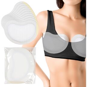 10 Castor Oil Packs for Women - Soft Cotton Breast Nursing Pads, Anti Leak (Oil Not Included)