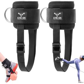 Dumbbell Foot Attachment,Ankle Strap for Dumbbells and Cable Machine Women,Feet Weight Lifting,Feet Dumbbell Attachment,Tibialis Trainer,Cable Kick Back Ankle Straps