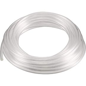 uxcell 4mm x 2.5mm Polyurethane Pneumatic PU Air Tube Tubing Pipe Transparent 6M Long